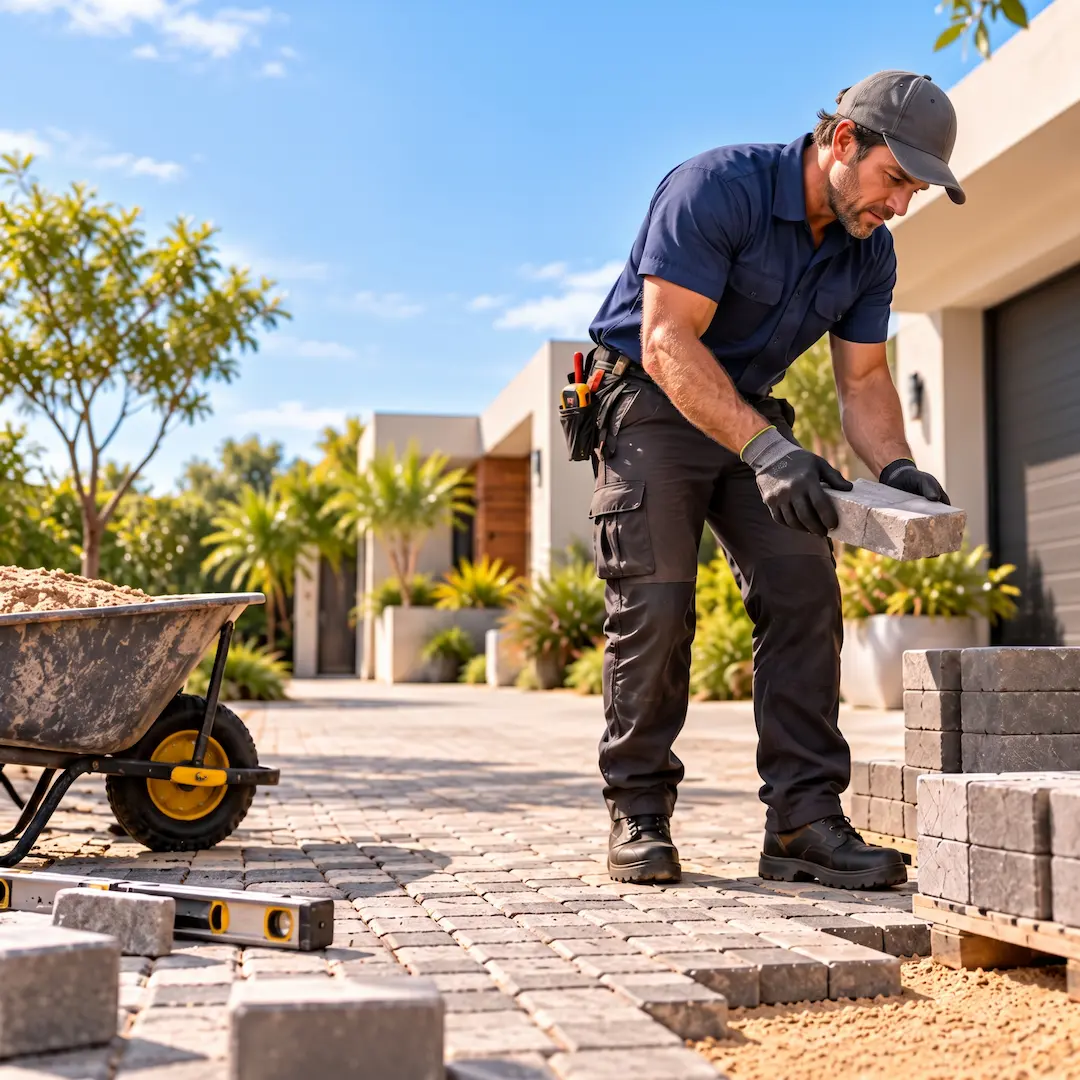 Image of paver in south africa