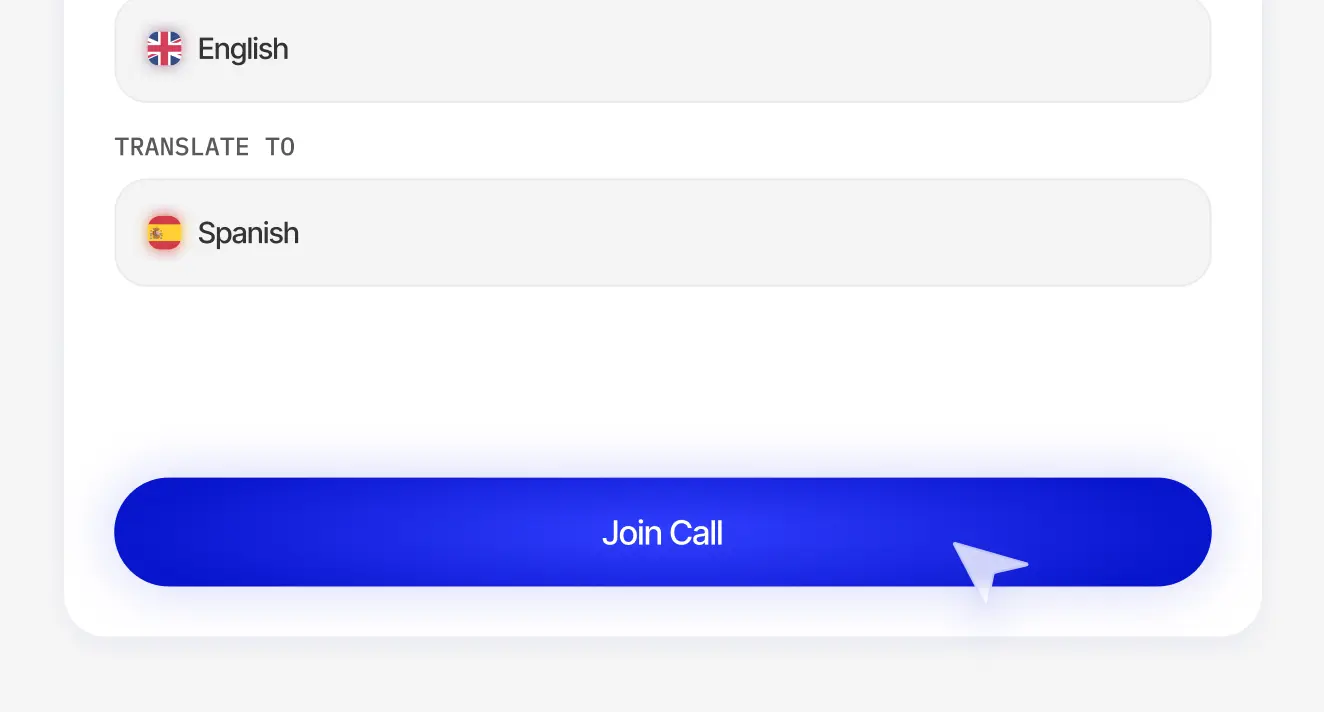 Join the call. Simply click Join call to get started.
