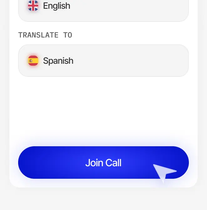 Join the call. Simply click Join call to get started.