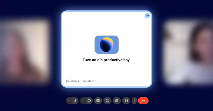 Click "Translate Meetings"