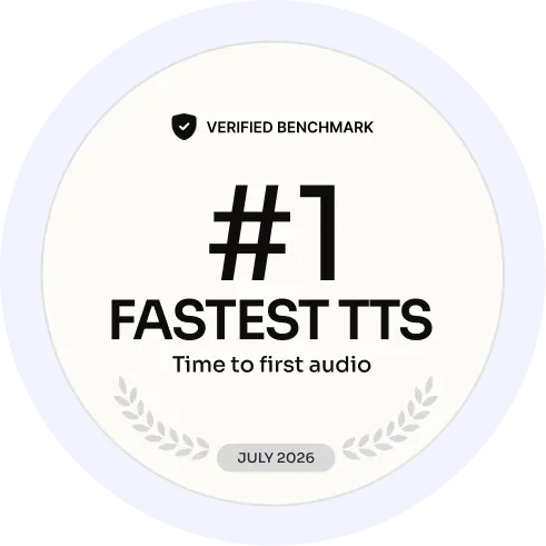 #1 Fastest TTS