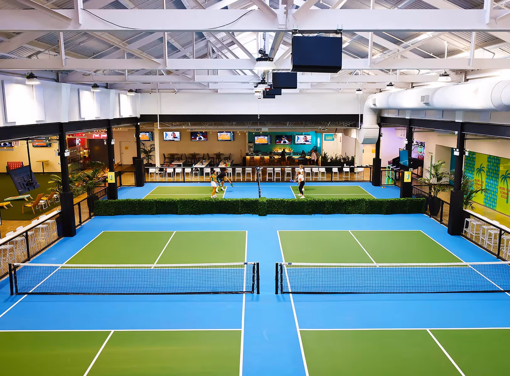 indoor pickleball courts