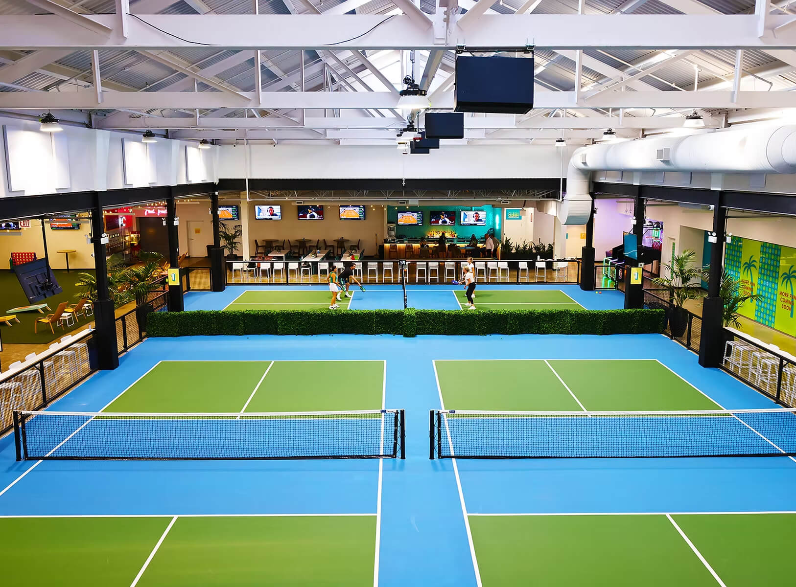 indoor pickleball courts