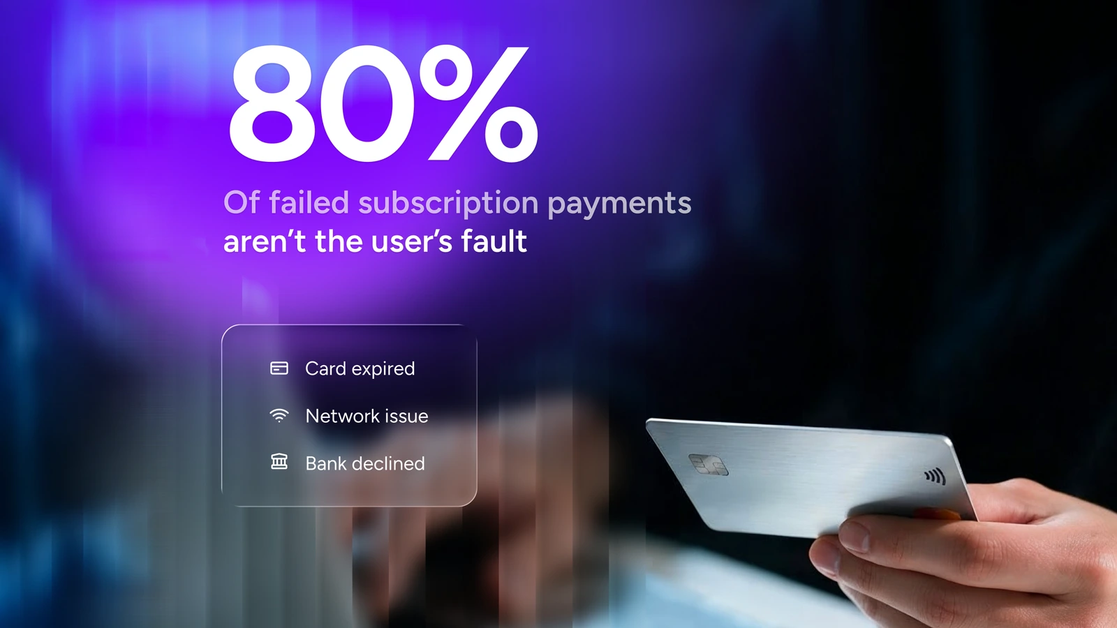 80% of Failed Subscription Payments Are Not the User's Fault: How COLIBRIX ONE Solves It