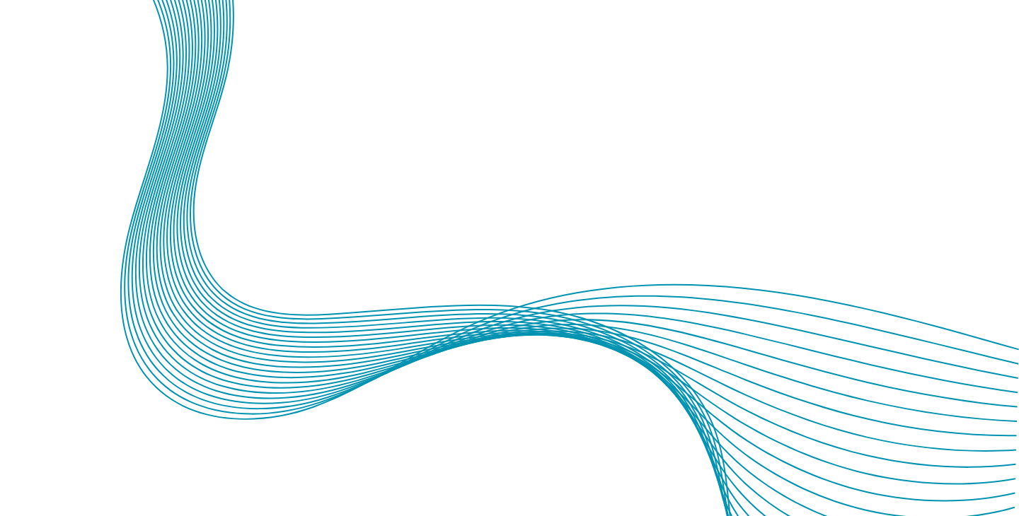 Wavy tech background.