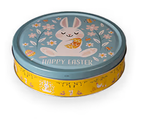 a tin can of cookies