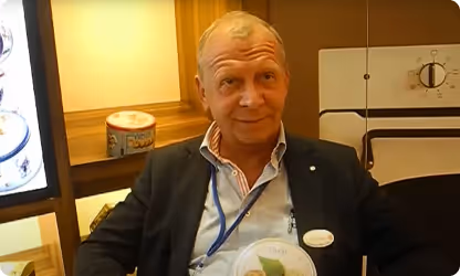 a man looking at the camera