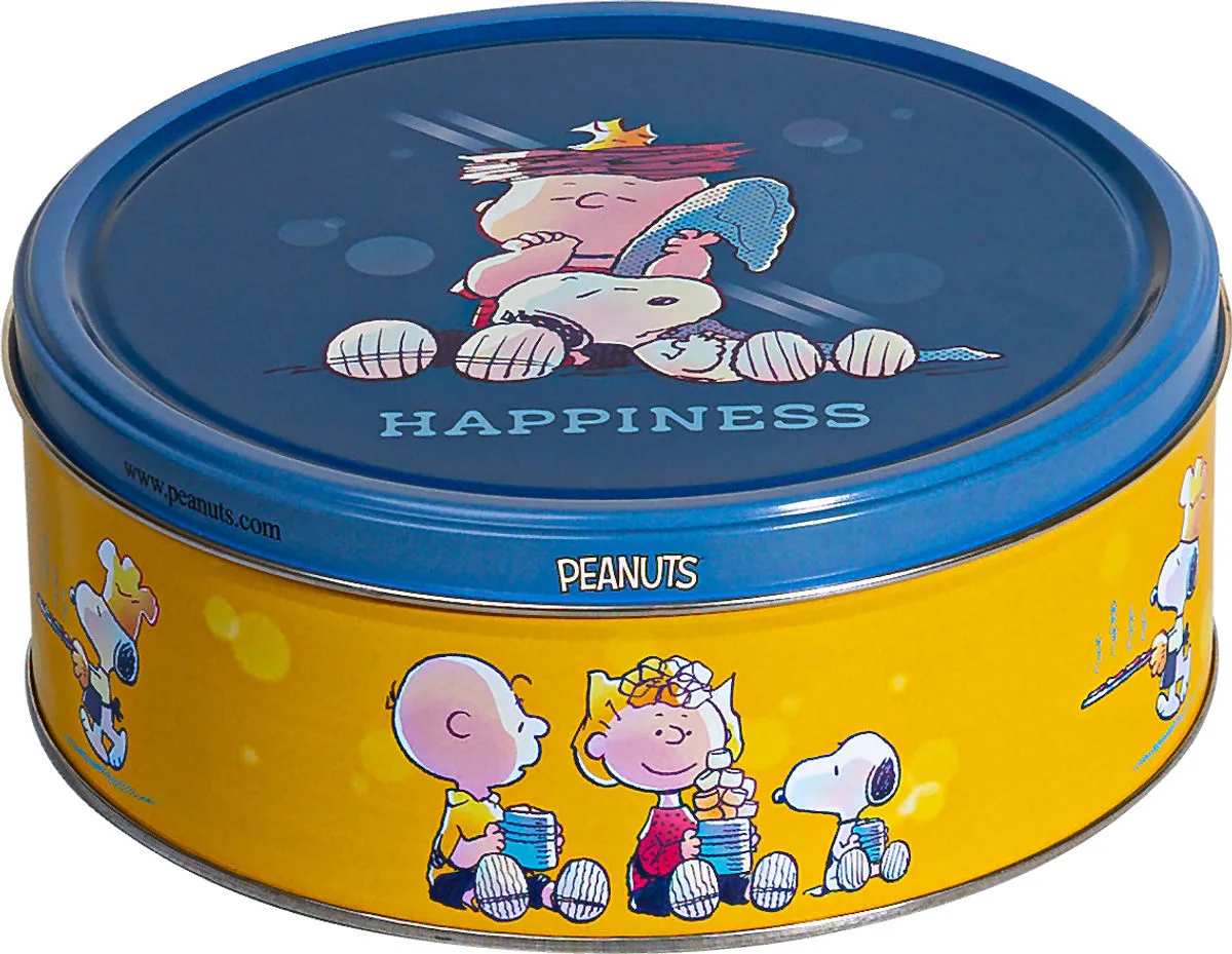 Peanuts Snoopy Happiness cookie tin, 150 g, design 1 of 6