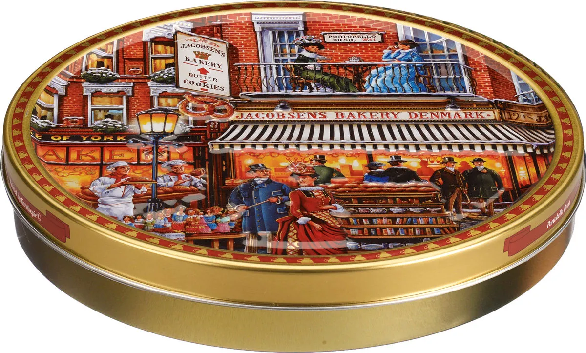 Portobello Road cookie tin, 200 g