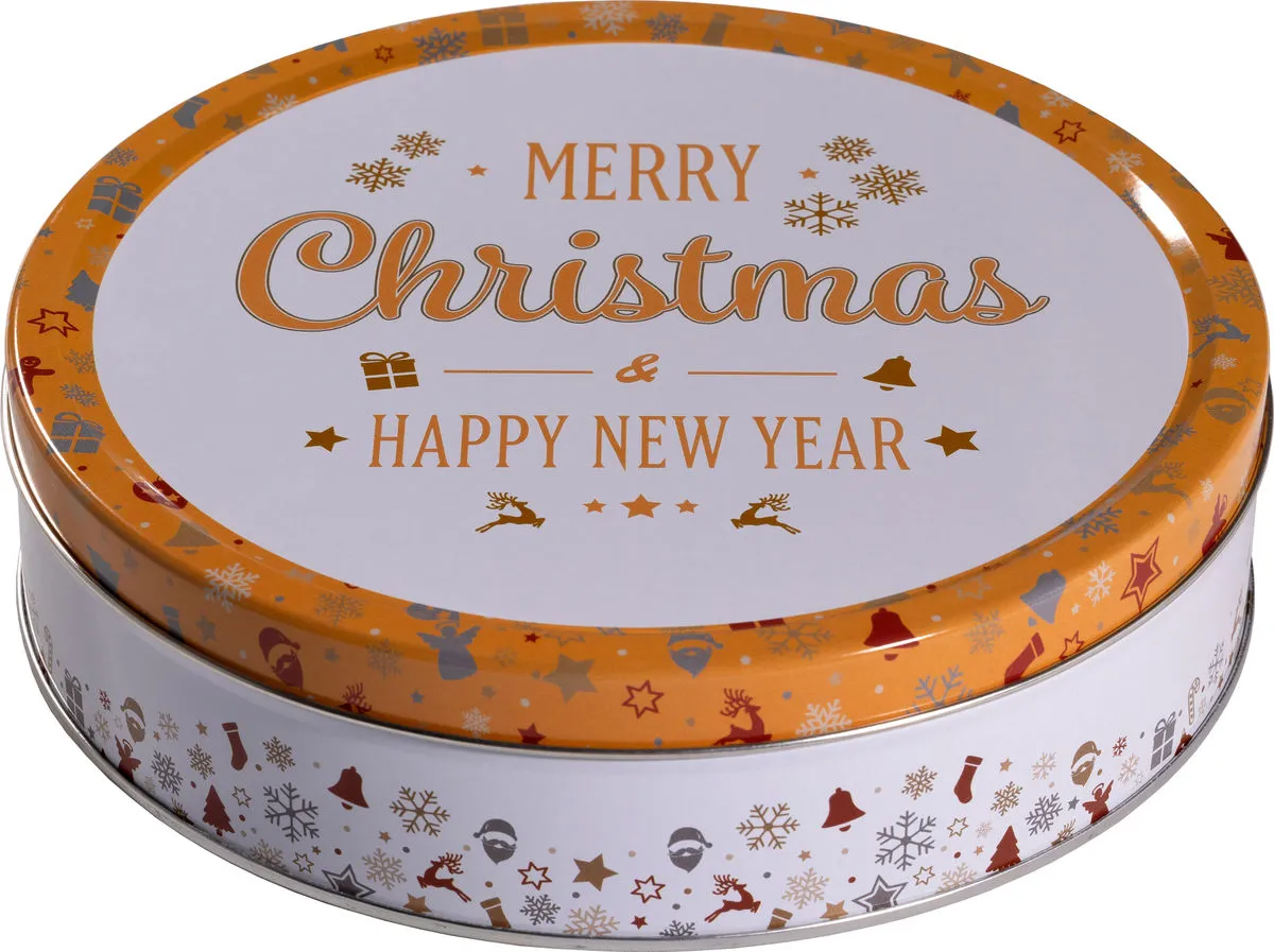 Christmas Ornaments cookie tin, 340 g, design 1 of 5