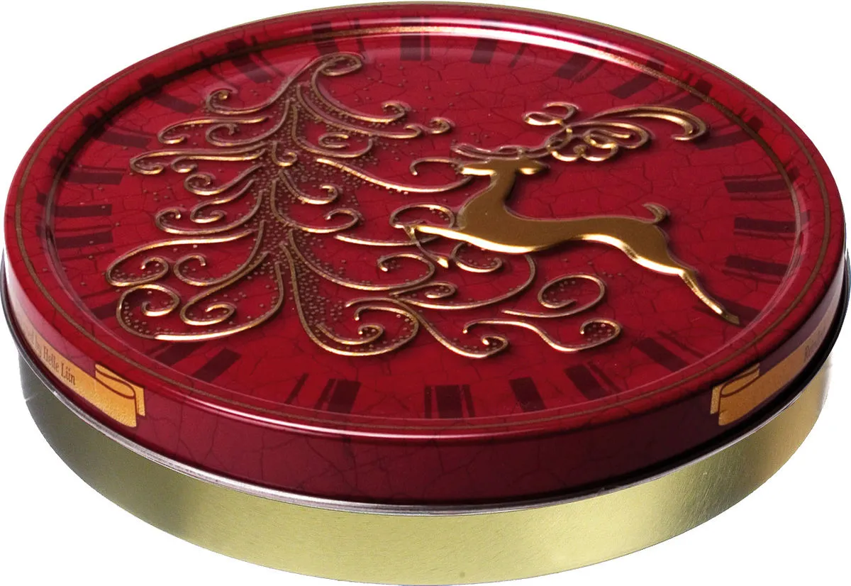 Reindeer cookie tin, 200 g