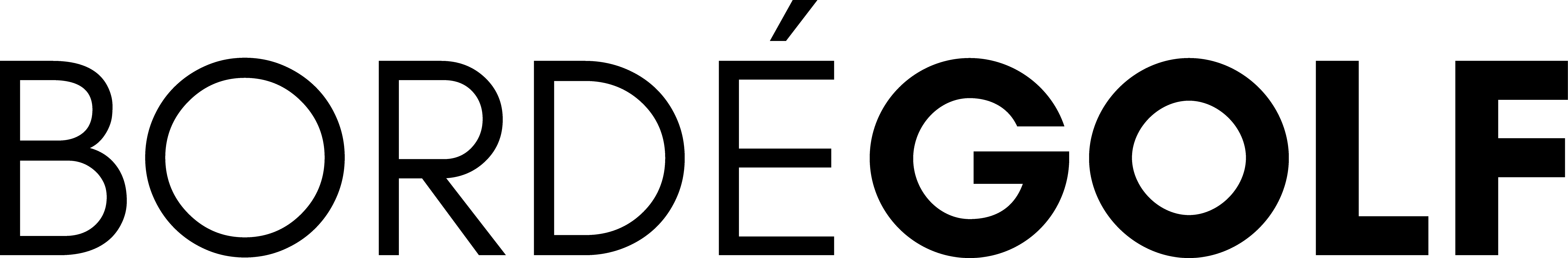 Golf Brand Logo in black and white
