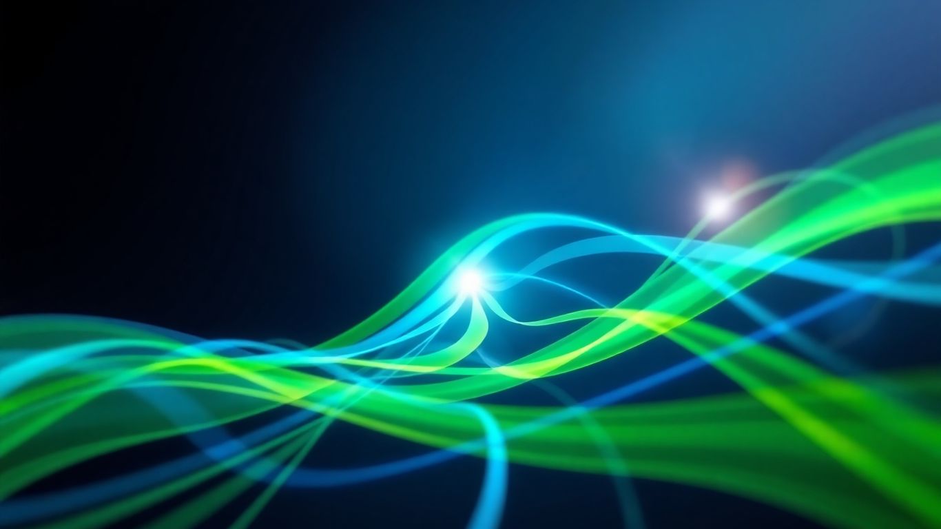 Abstract lines converging, symbolizing growth and strategy.