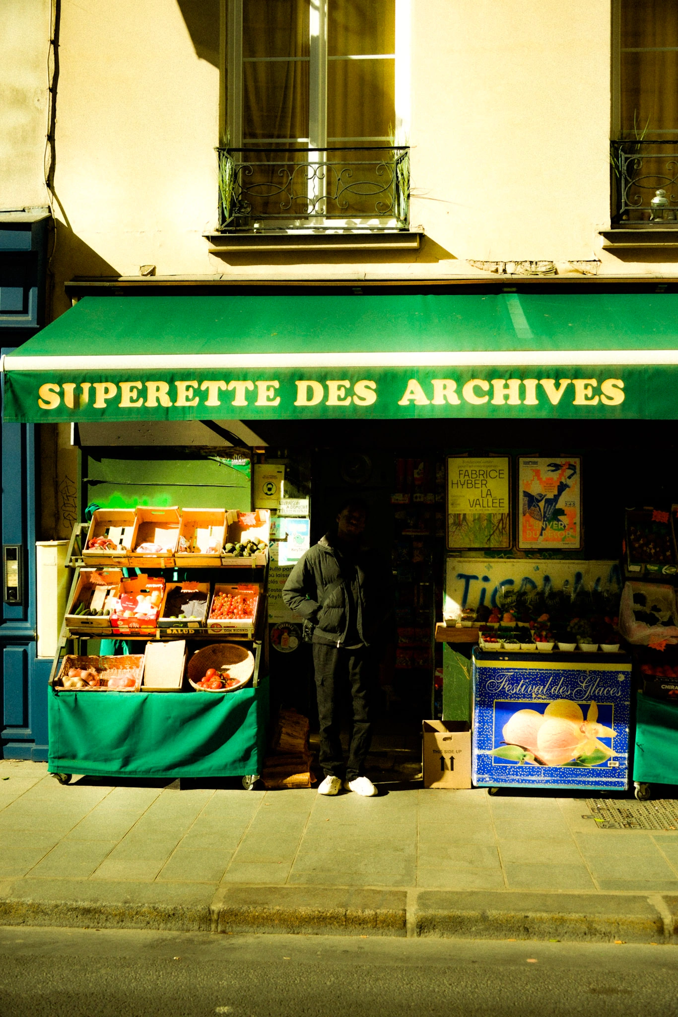 a photo from a shoot at a parisian shop 2