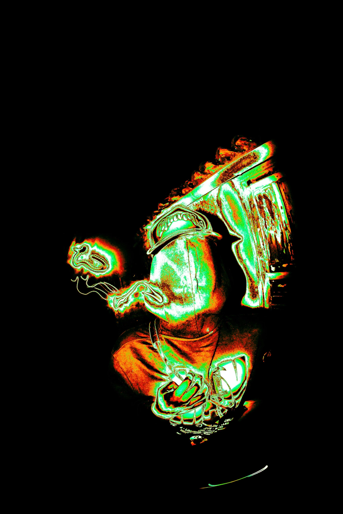 a photo of gambas shot 4