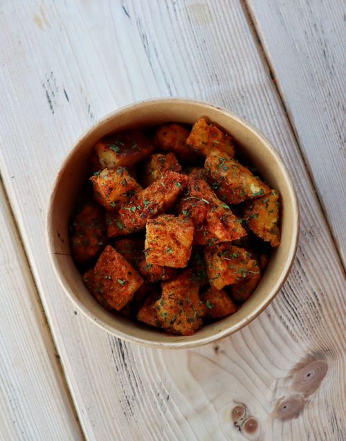 Garlic Cajun Tots / Wedges