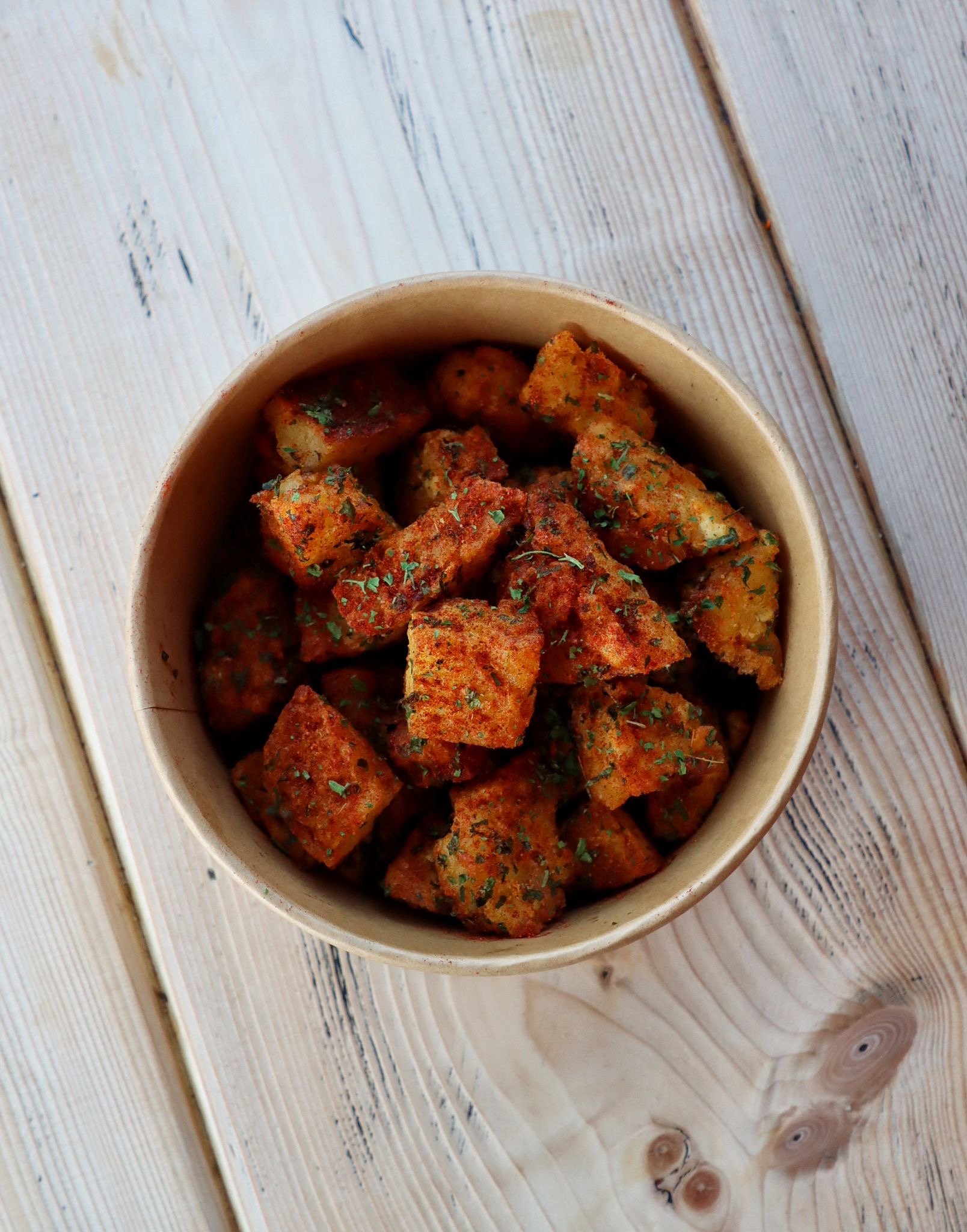 Garlic Cajun Tots / Wedges