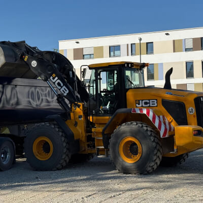 Instagram Bagger am arbeiten