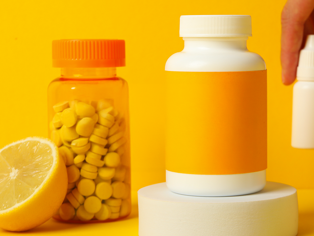 Grafika tła dla case study Dystrybutora Suplementów i Kosmetyków