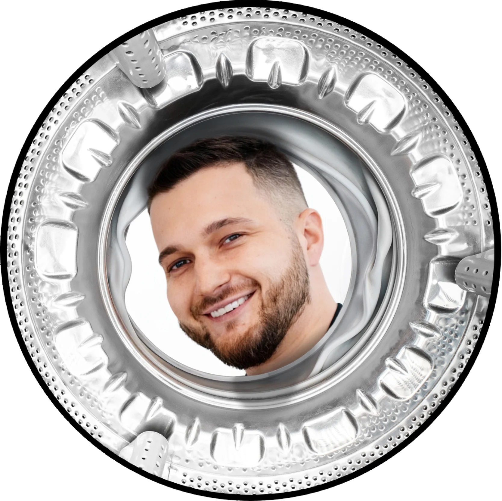 Zdjęcie osoby z zespołu RSM w pralce