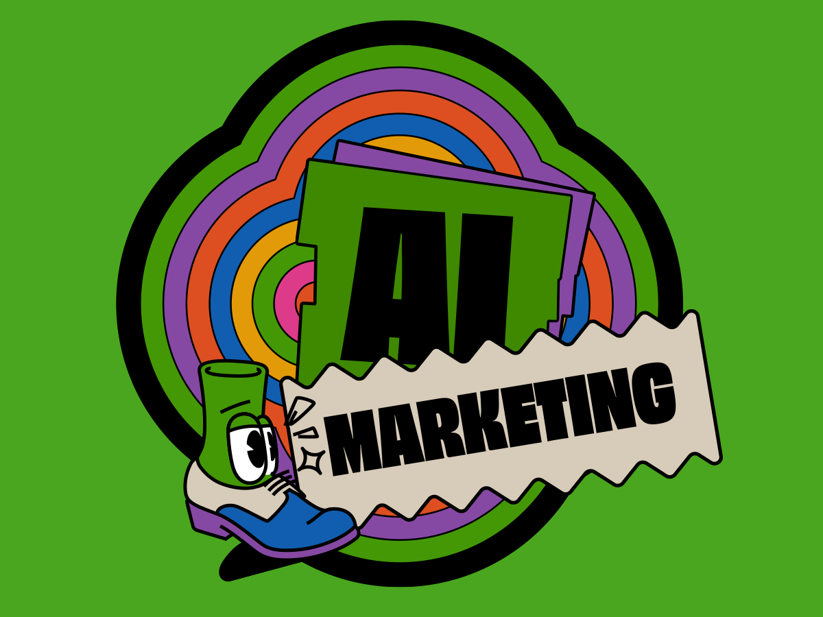 Grafika do bloga Jak włączyć AI w działania marketingowe social media?