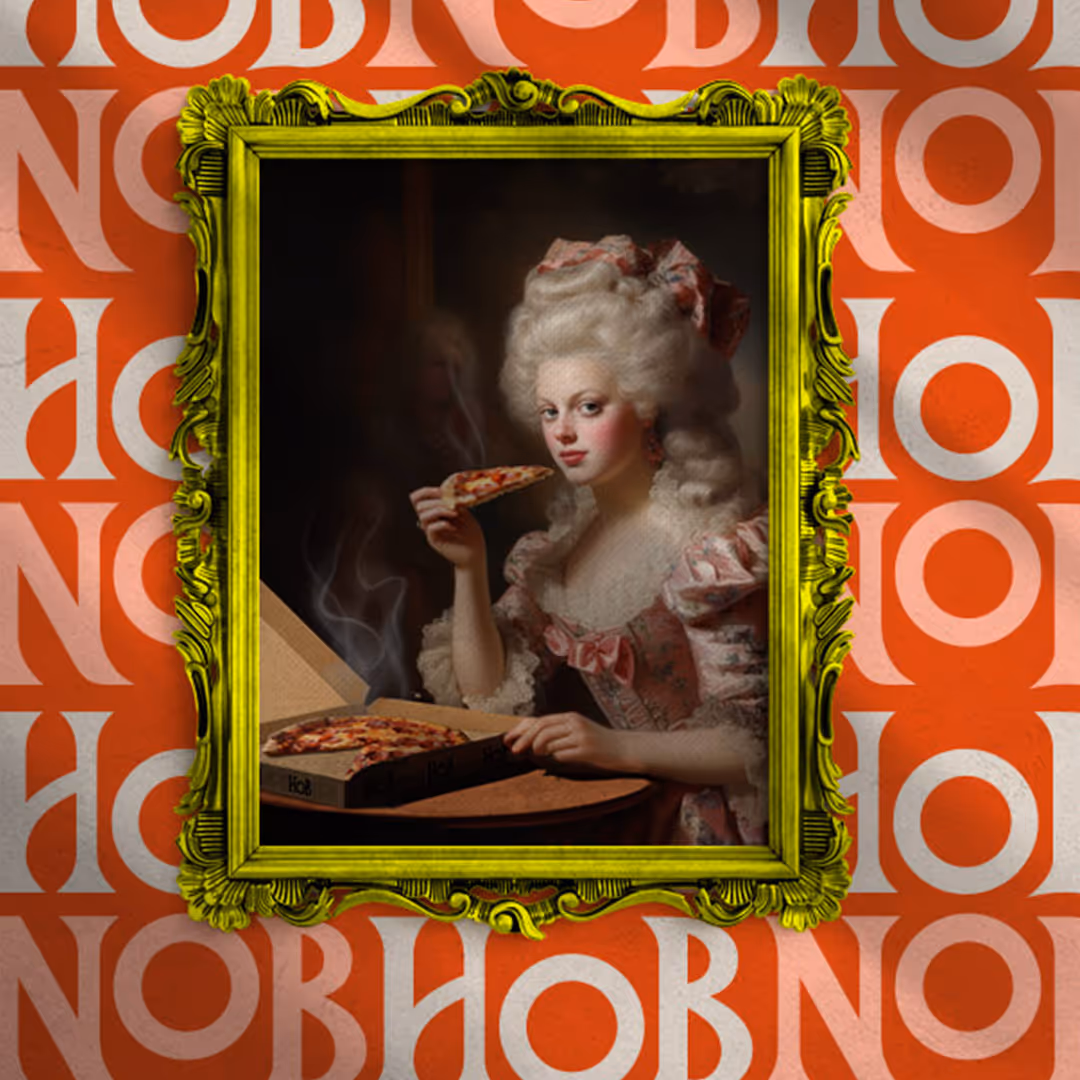 HobNob Pizza painting