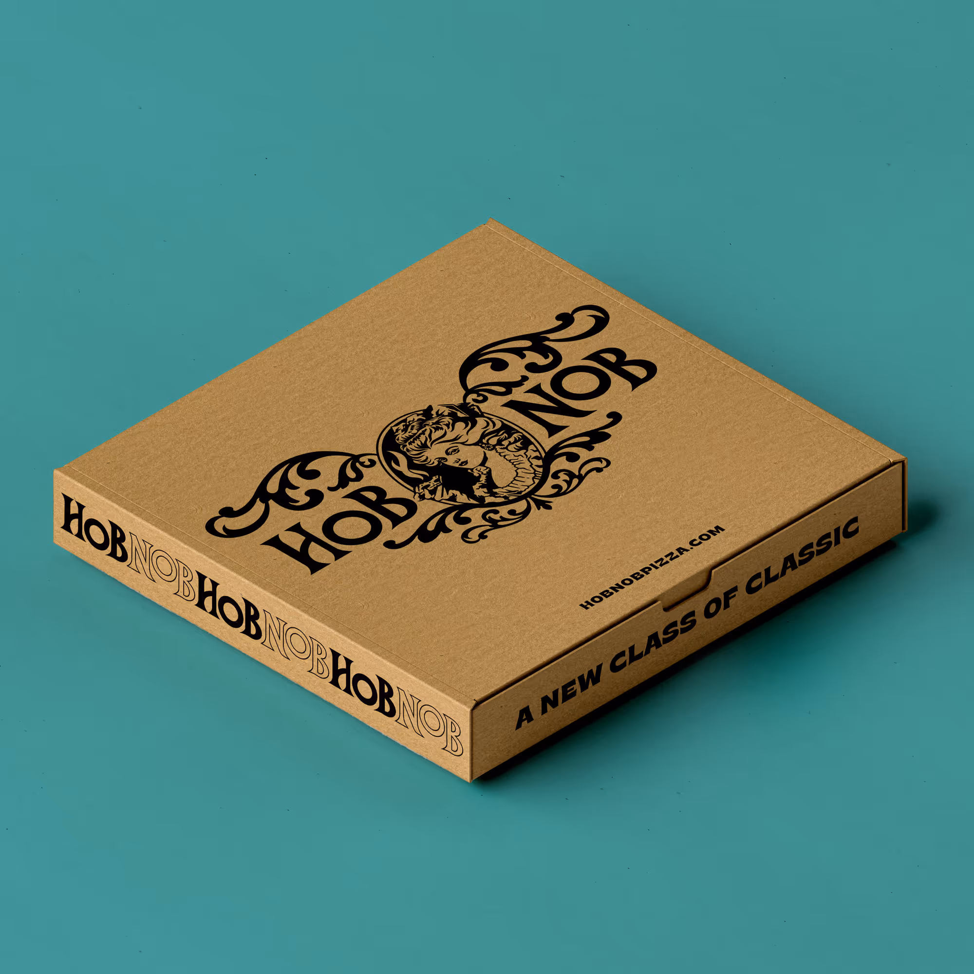 HobNob Pizza pizza box
