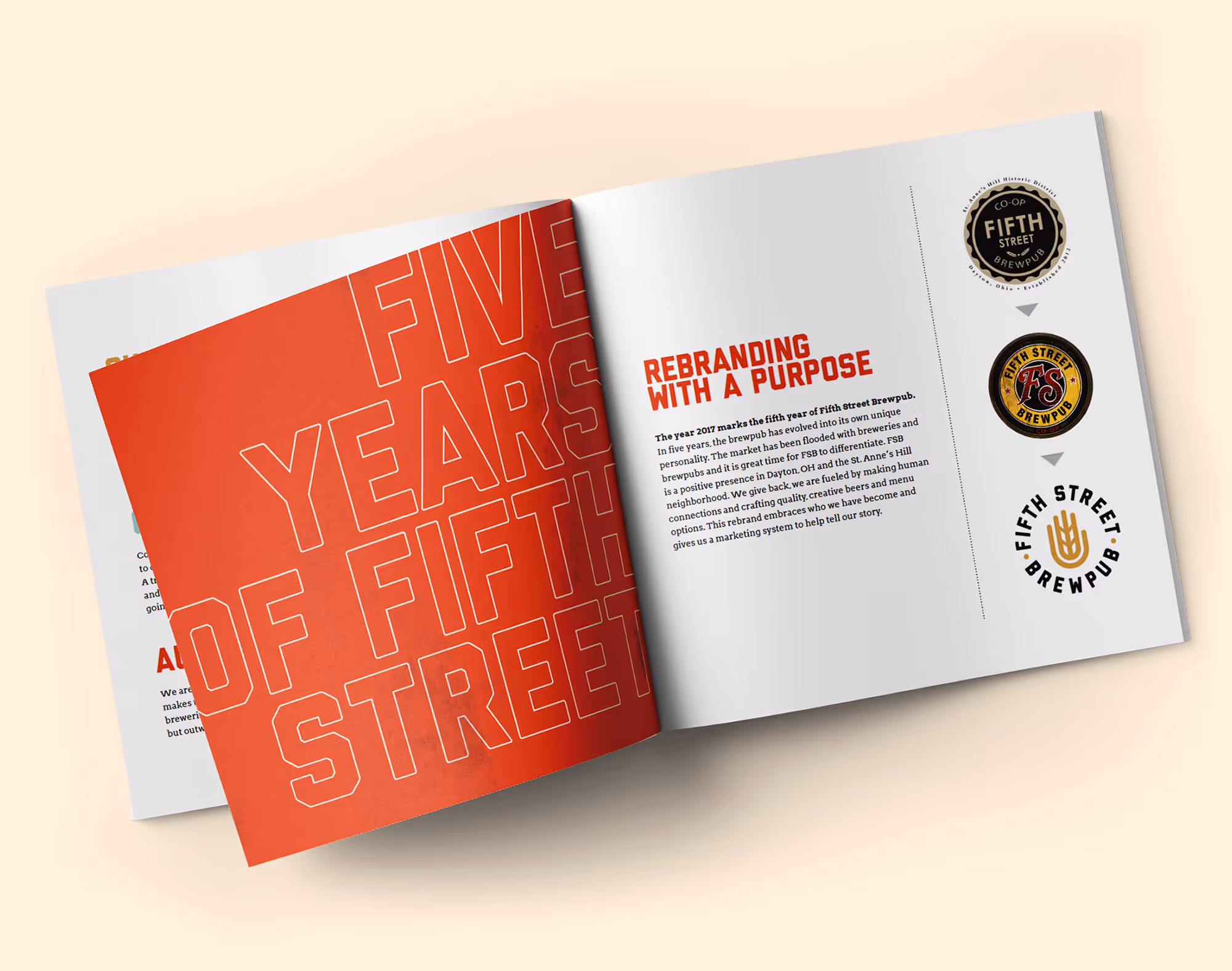 Fifth Street Brewpub brand guide