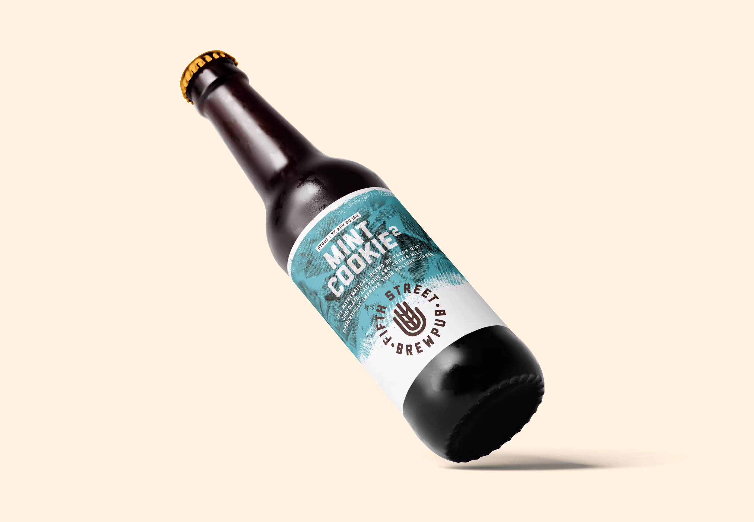 Fifth Street Brewpub bottle