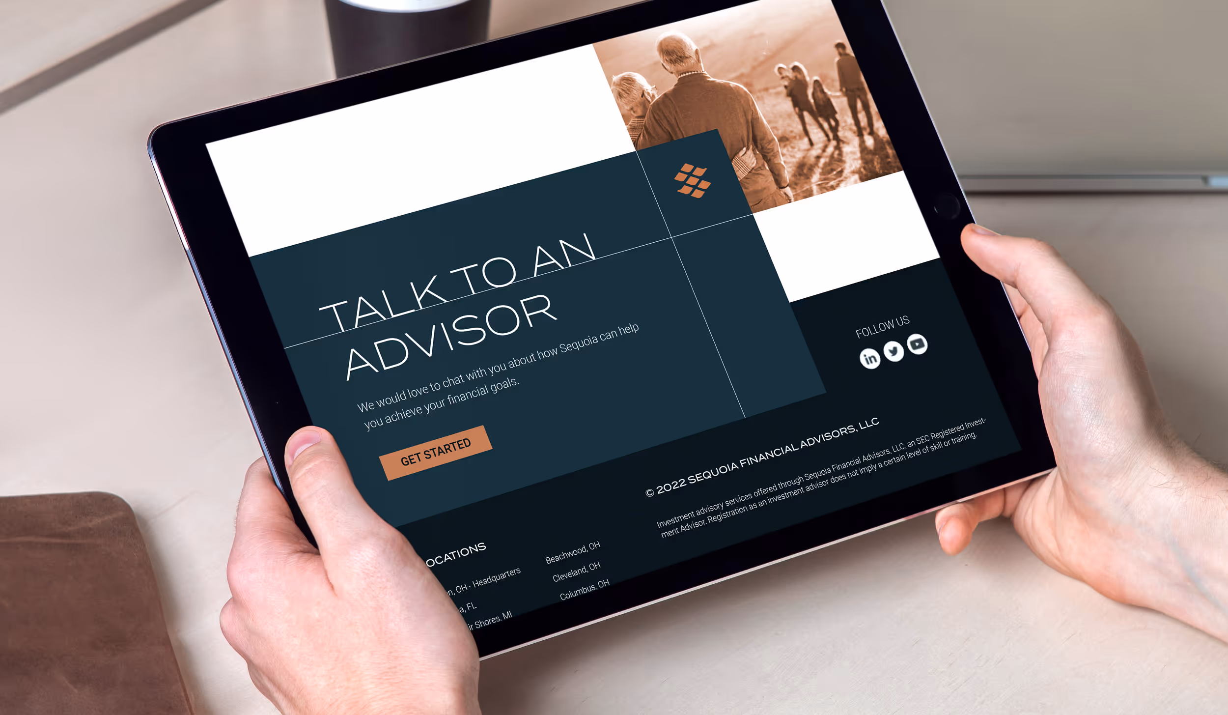 Sequoia Financial Group tablet