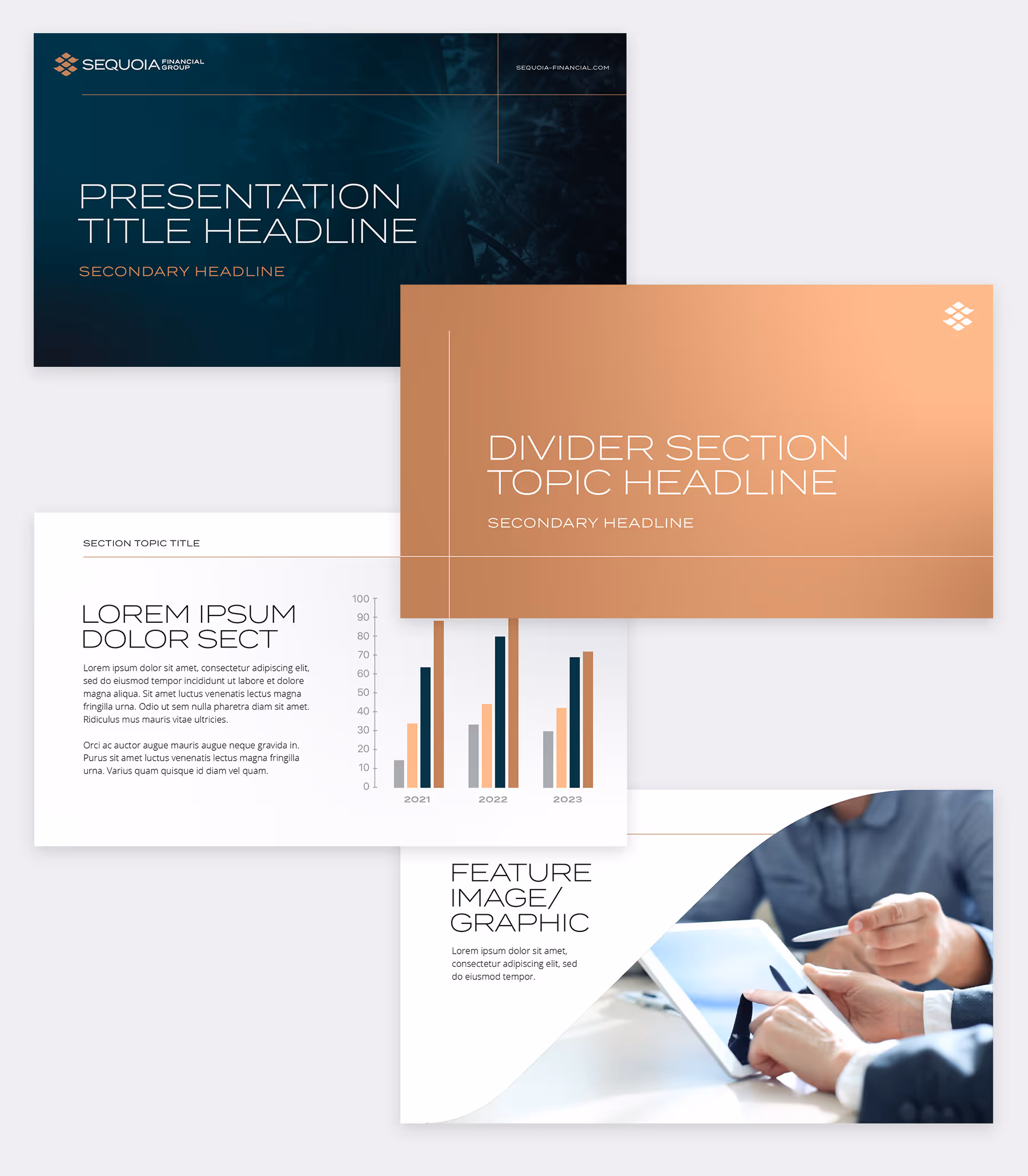 Sequoia Financial Group presentation template