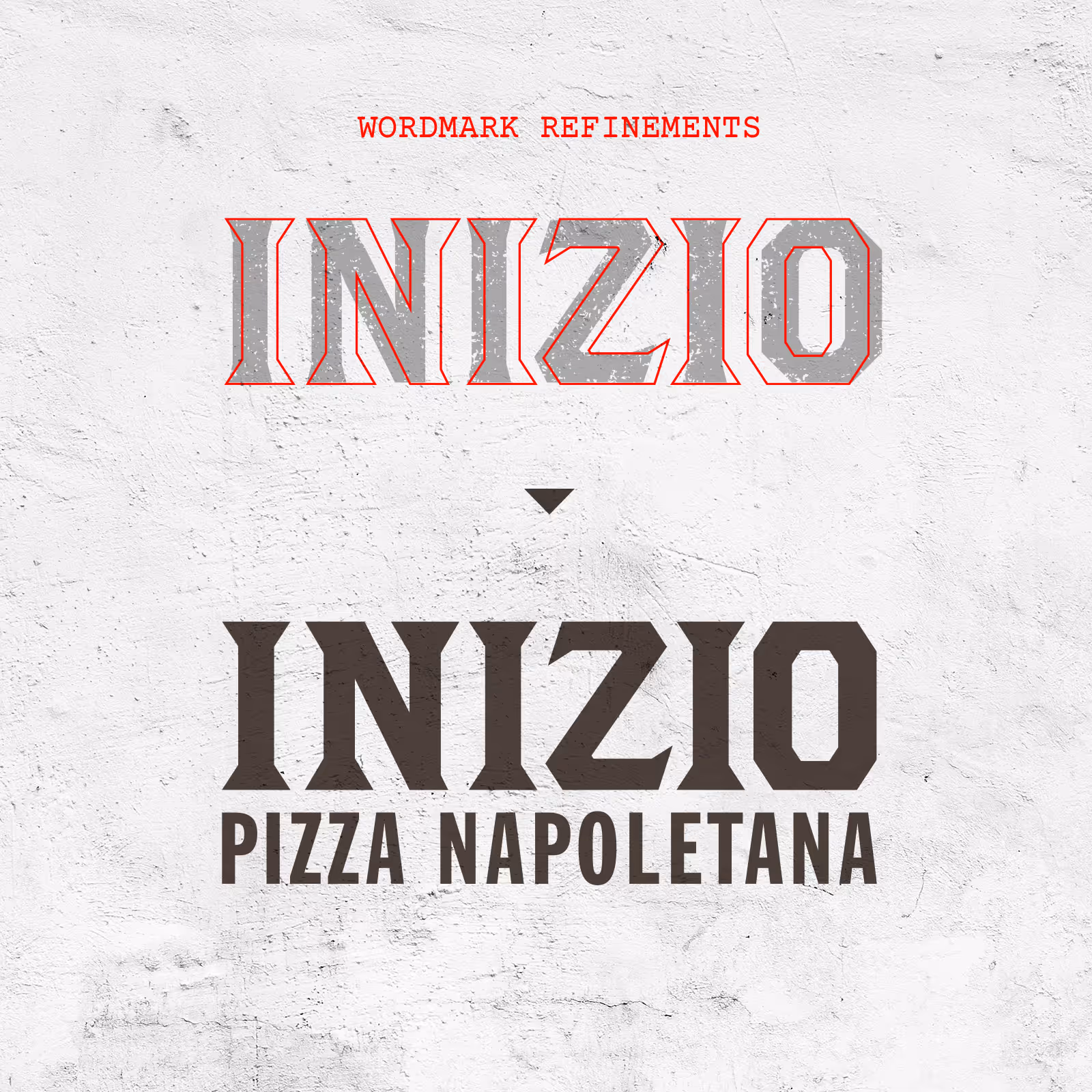 Inizio Pizza Napoletana logo refined