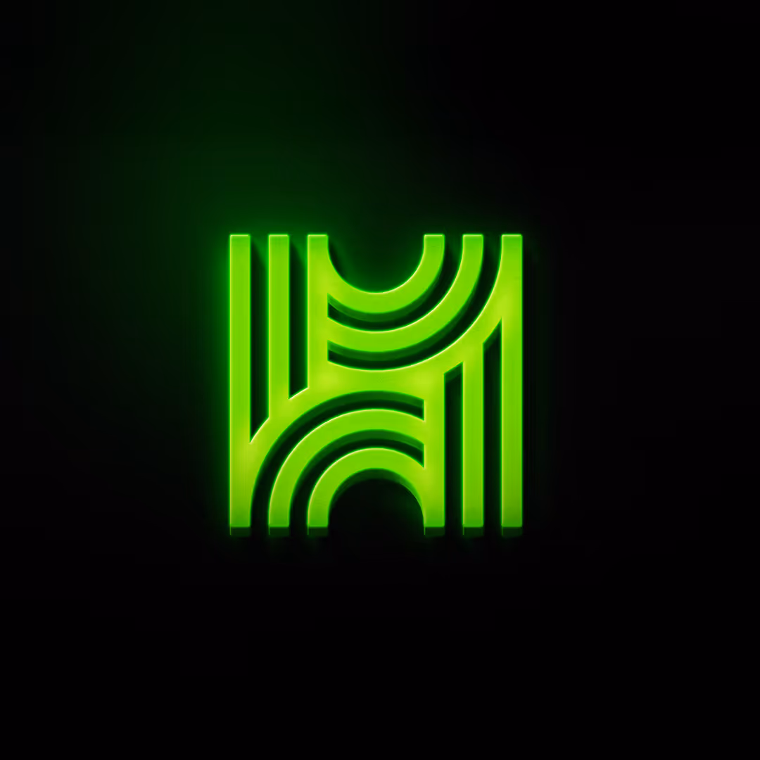 Power to Hydrogen 3D logo