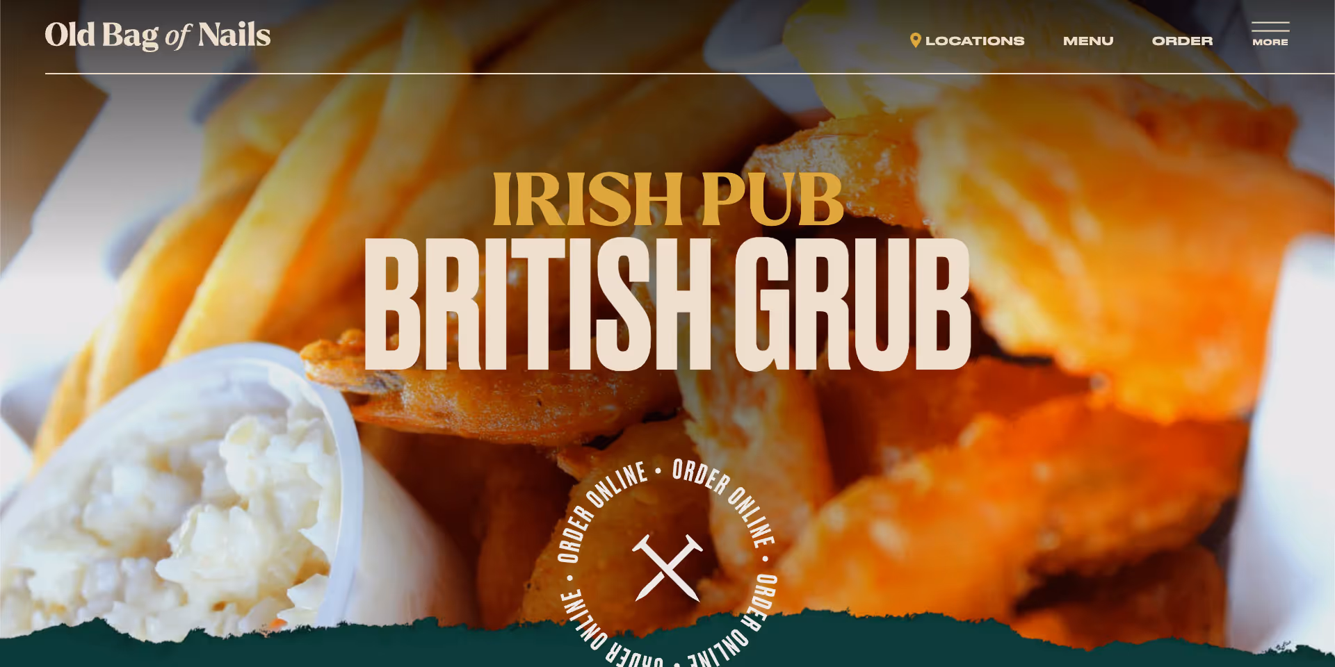 Old Bag of Nails web