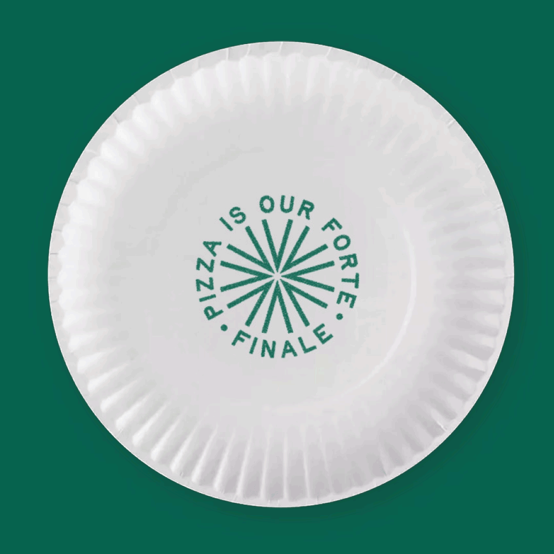 Finale Pizza paper goods