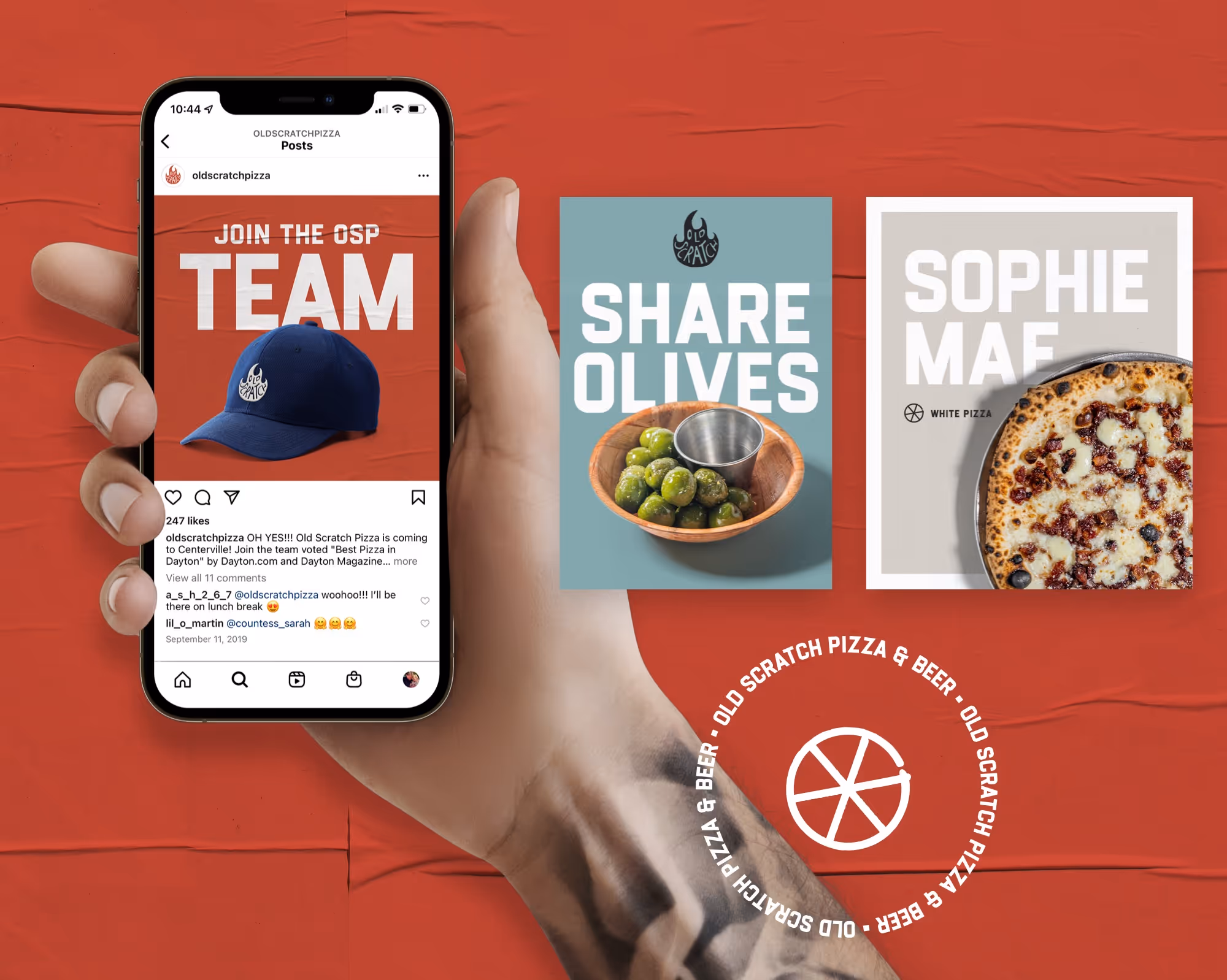 Old Scratch Pizza applied style