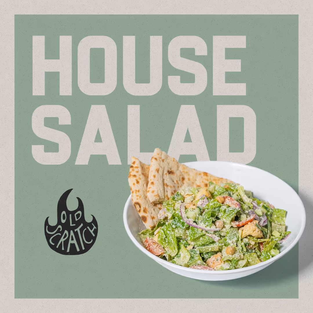 Old Scratch Pizza house salad