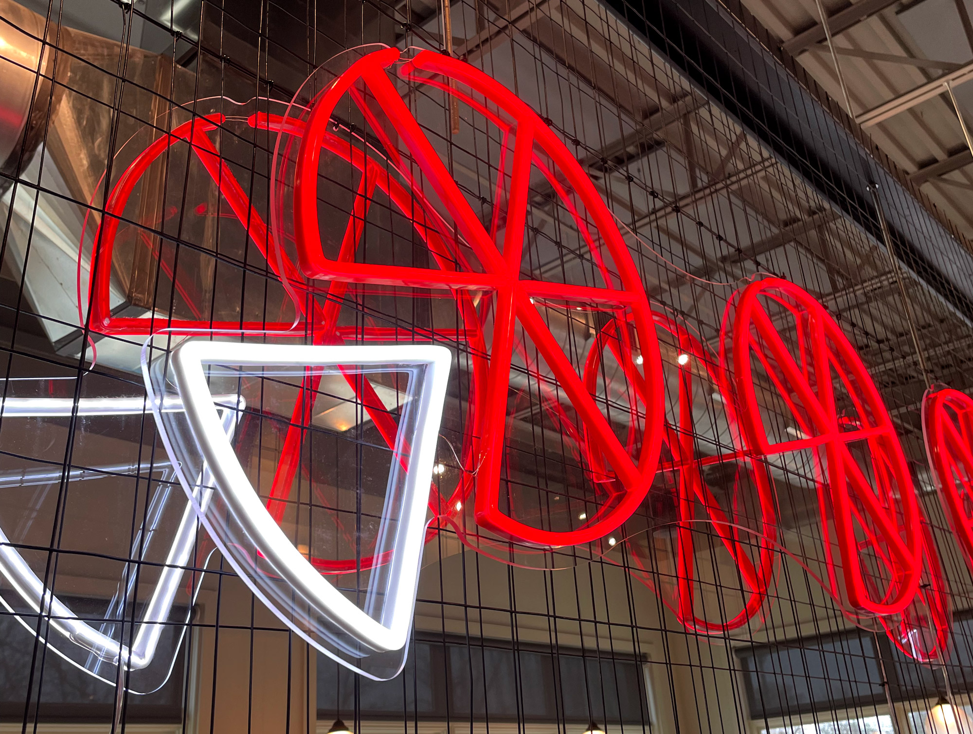 Old Scratch Pizza neons