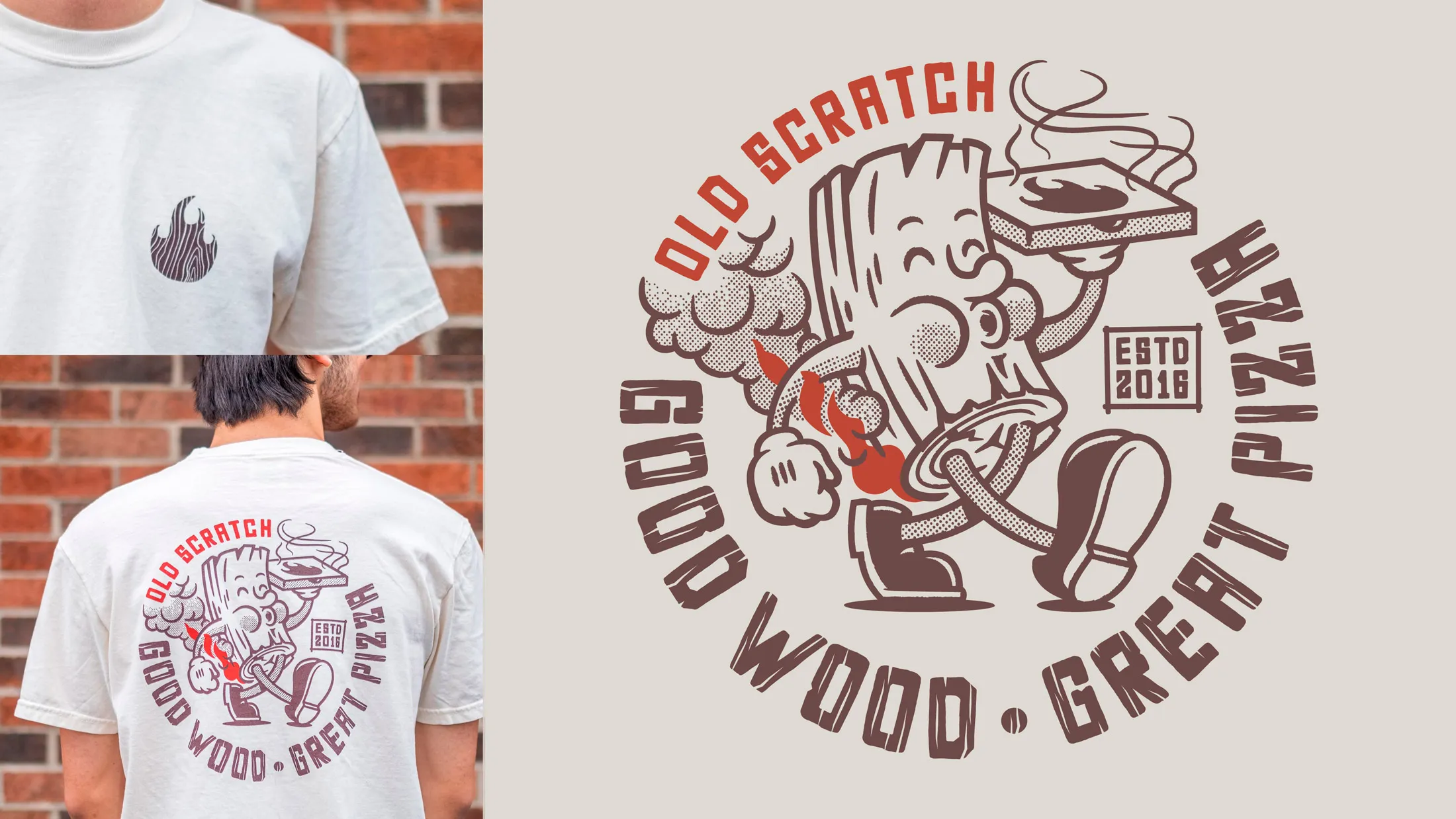 Old Scratch Pizza merch