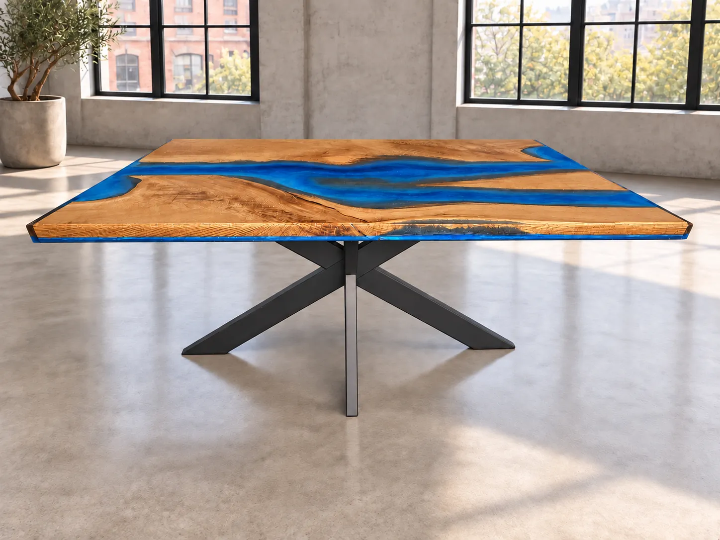 river-table-eiche-blaues-epoxidharz-kante