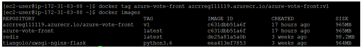 Deploy and use- Tag container image4