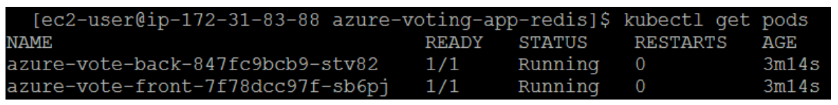 Run Apps in AKS- Test the App1