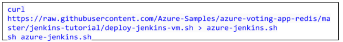 Deploy Jenkins to an Azure VM1