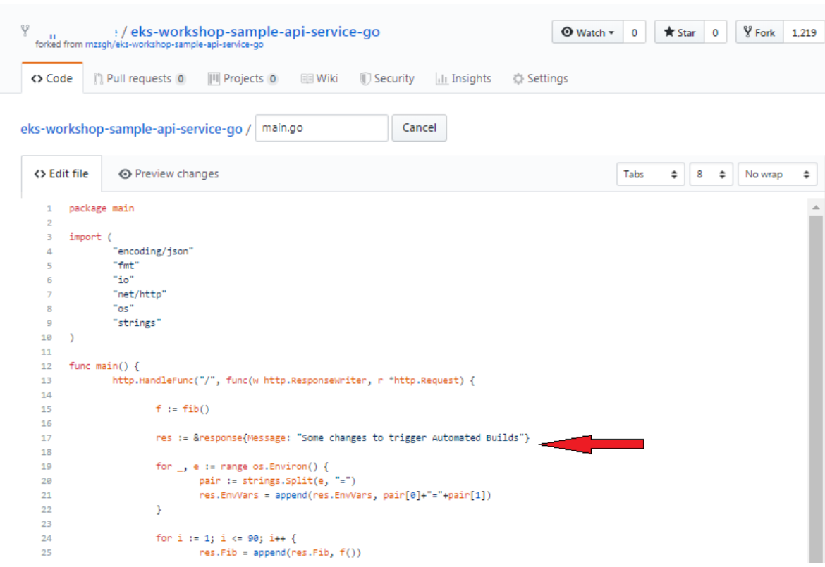 Building a Code Change 2