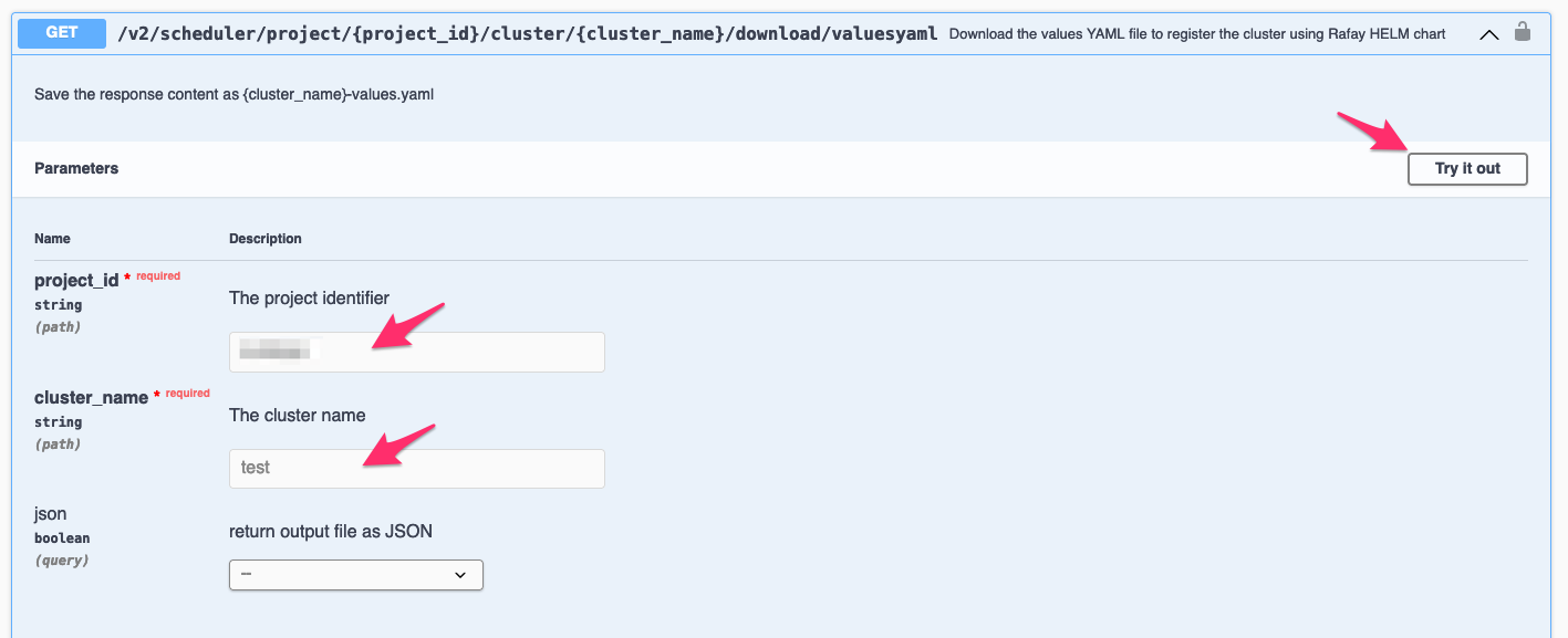 Retrieving Add-on Configurations Values - via Swagger UI - 03