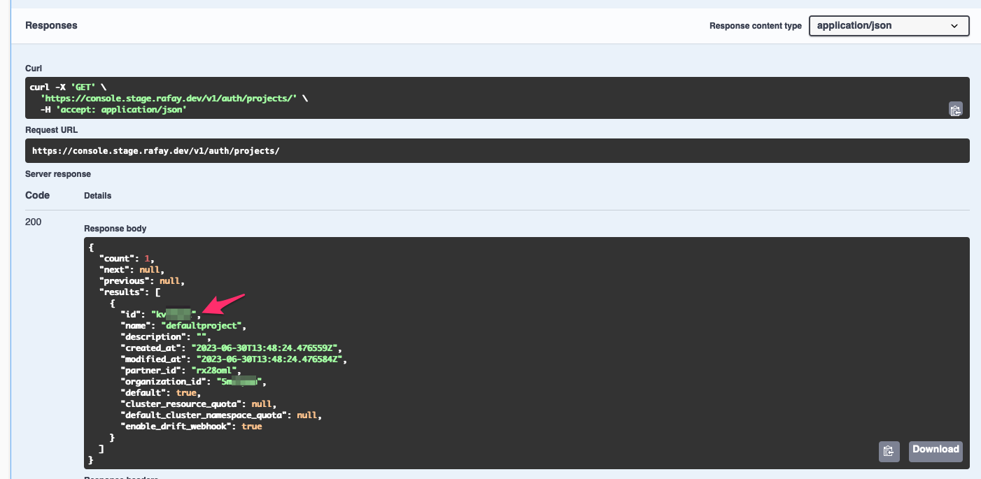 Retrieving Add-on Configurations Values - via Swagger UI - 02