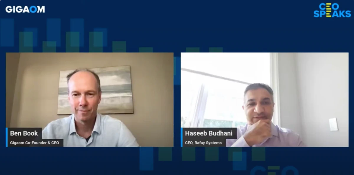 GigaOm: CEO SPEAKS interview with Rafay CEO Haseeb Budhani