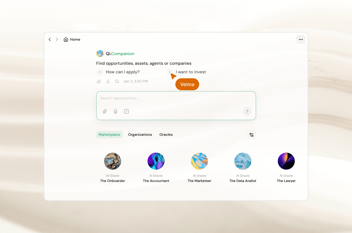 Flow in Programmable Organisational Domains (PODs)