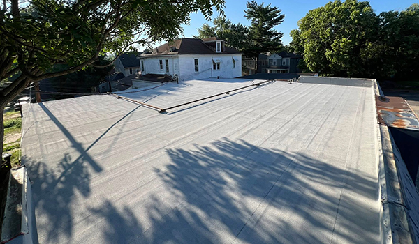 commercial flat roof replacement