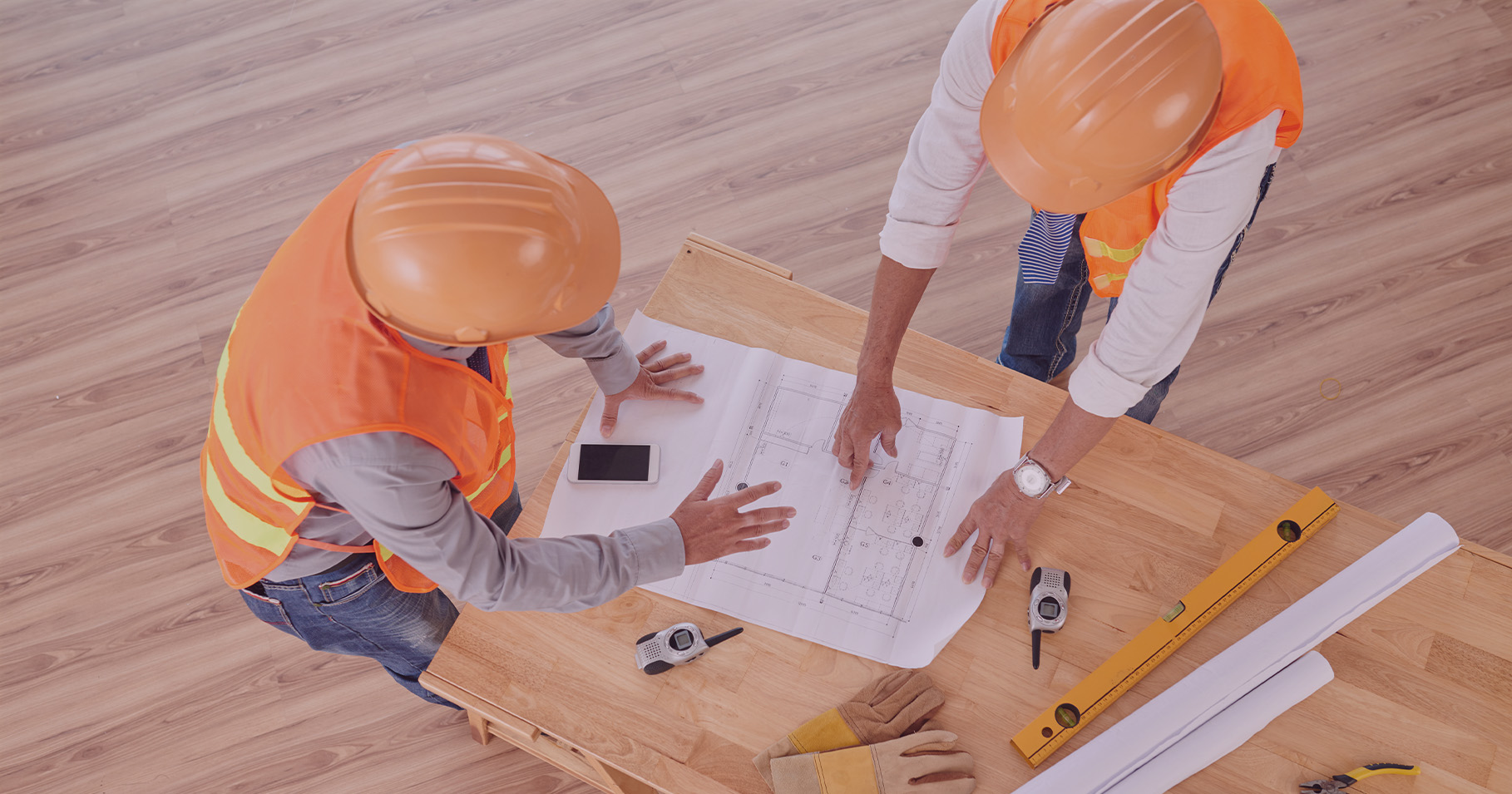 Gestion de projet de construction et de chantier.